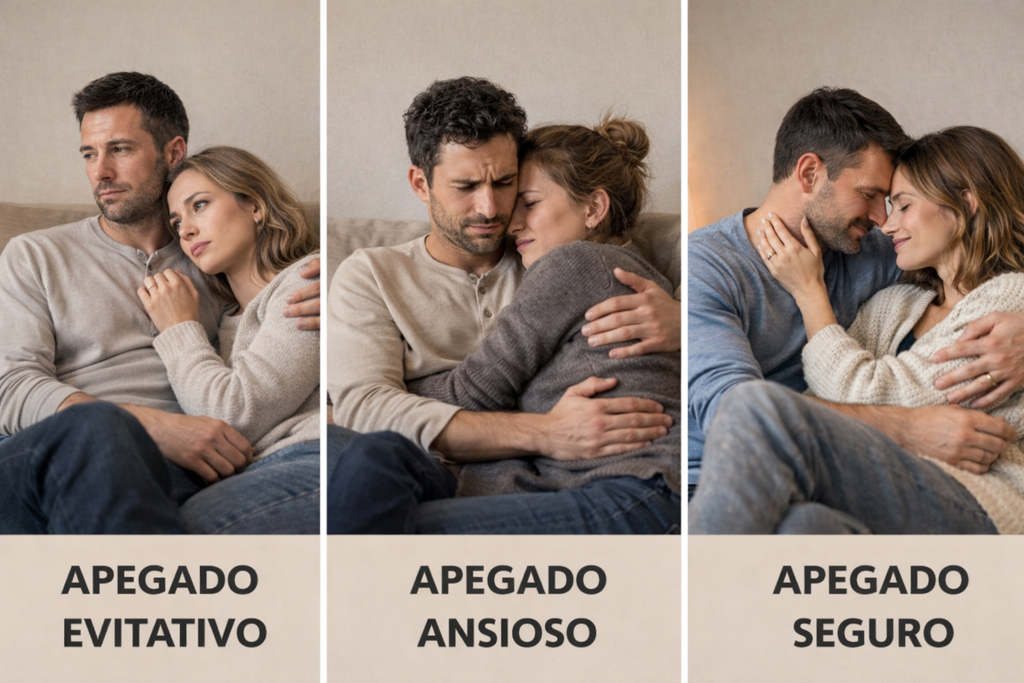 Estilos de apego en pareja: cómo influyen en tus relaciones y cómo equilibrarlos (Guía 2026)